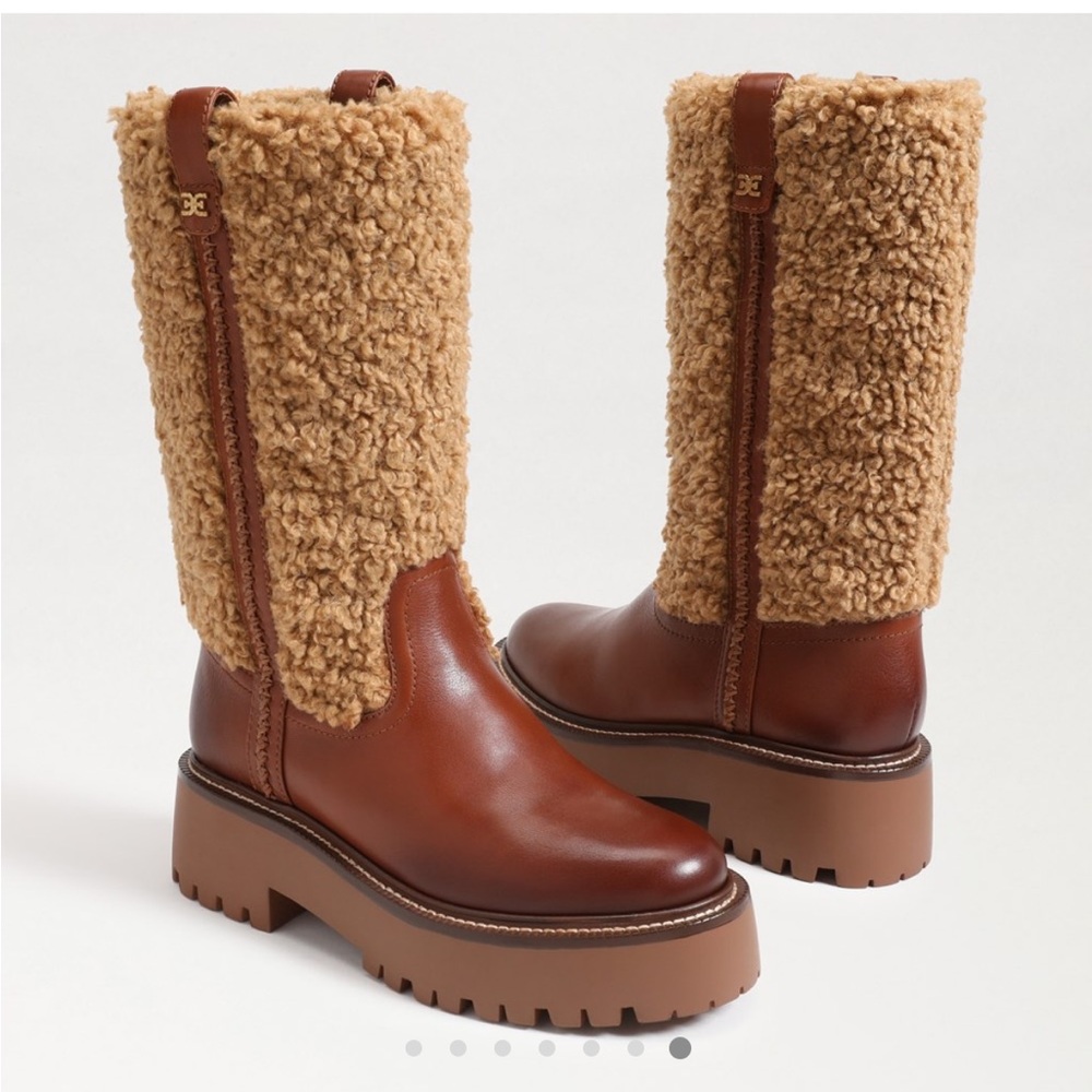 Brand New Sam Edelman Size 8 Shearling Boots